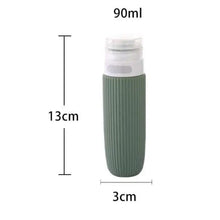 Silicone Travel Lotion Bottles Set - Refillable Squeeze Bottles for Toiletries — WIMU Kitchen Nairobi — Kenya · WIMU Kitchen