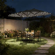10FT Solar LED Cantilever Patio Umbrella with no base — Kenya · WIMU Kitchen
