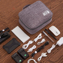 Cable & Electronics Organiser Bag 23 x 21cm — view 2 — Kenya · WIMU Kitchen