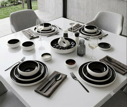 24-Piece Ceramic Dinner Set – Minimalist Coordinated Dinnerware (4 Designs) — WIMU Kitchen Nairobi — Kenya · WIMU Kitchen