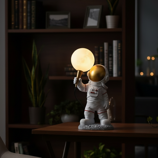 Astronaut Moon Table Lamp — WIMU Kitchen Nairobi — Kenya · WIMU Kitchen Nairobi