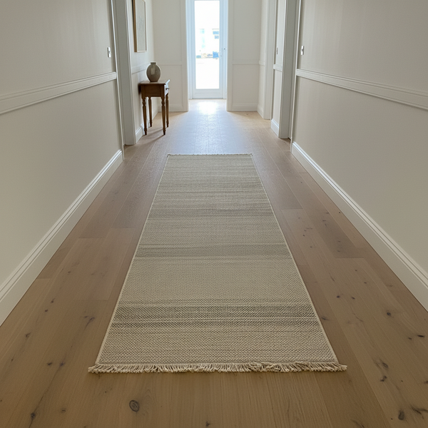 Oriental Weavers Kemet Dotted Stripe Corridor Runner Rug with Fringe, 3m or 4m — WIMU Kitchen Nairobi — Kenya · WIMU Kitchen Nairobi
