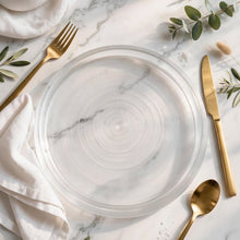6 Piece Handcrafted Crystal Hard Glass Plates with Ribbed Detail — WIMU Kitchen Nairobi — Kenya · WIMU Kitchen
