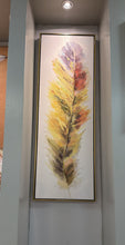 Yellow Feather Style Oil Painting 80x120cm — Kenya · WIMU Kitchen
