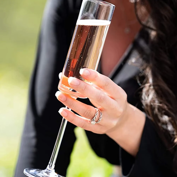 Crystal Champagne Flutes — Kenya · WIMU Kitchen Nairobi