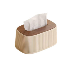 Refill in Seconds: Striped Serviette Holder with Spring Lift — Kenya · WIMU Kitchen