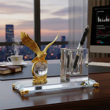 Globe Desktop Gift With Crystal Pen Holder — Kenya · WIMU Kitchen