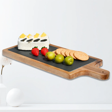 Bamboo Slate Plate (Rectangular) — Kenya · WIMU Kitchen