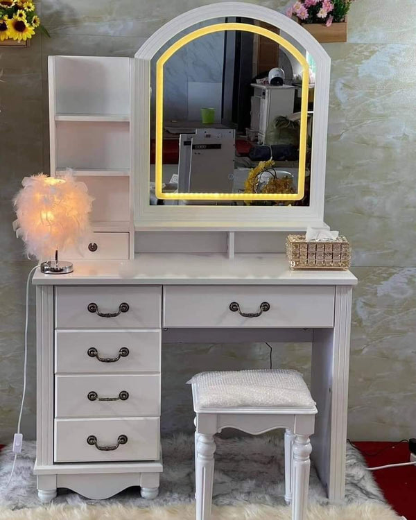 Dressing Table with LED Lighting H160 x L100 x D40 cm — WIMU Kitchen Nairobi — Kenya · WIMU Kitchen Nairobi