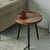 Round Side Stool and Accent Table with Curved Edge - Multi-Purpose Compact Piece — WIMU Kitchen Nairobi
