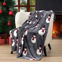 Christmas Sherpa Fleece Throw Blanket 150 x 200cm — view 3 — Kenya · WIMU Kitchen