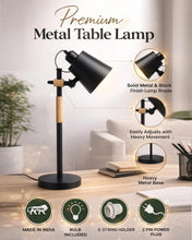 Wood & Metal Desk Lamp — Kenya · WIMU Kitchen