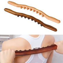 Wooden Gua Sha Stick Body Massage Tool with 8 Beads, Handheld Wood Therapy Roller — WIMU Kitchen Nairobi — Kenya · WIMU Kitchen