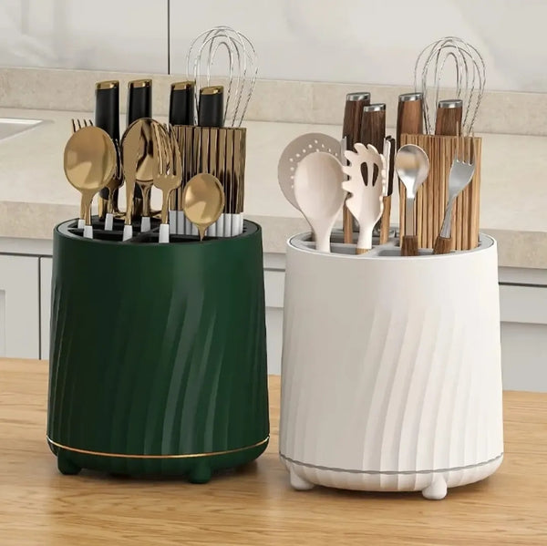 Modern Rotating Large Cutlery Organizer — Kenya · WIMU Kitchen Nairobi