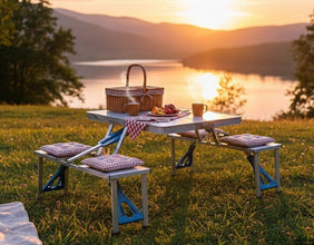 Portable Picnic Camping Table with 4 Seats — Kenya · WIMU Kitchen