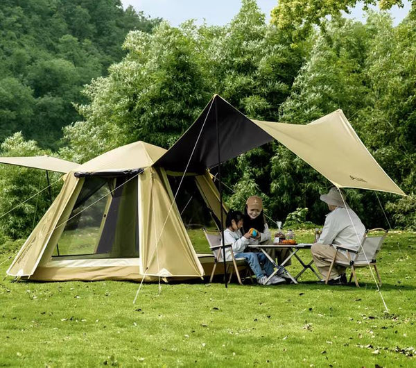 2in1 Camping Tent with Outdoor Tarp – 3–4 Person — Kenya · WIMU Kitchen Nairobi