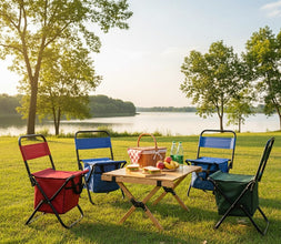 Kid’s Foldable Camping Chair with Storage Pouch — Kenya · WIMU Kitchen