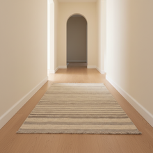 Kemet Textured Stripe Runner Rug, 3m or 4m — view 2 — Kenya · WIMU Kitchen
