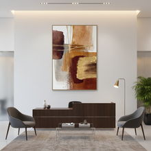 Abstract Oil Painting — Kenya · WIMU Kitchen