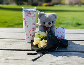 Ladies Stanley Mug & Teddy Bear Gift Set — Kenya · WIMU Kitchen