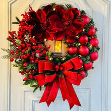 35cm Christmas Wreath with Built-In Lamp — view 3 — Kenya · WIMU Kitchen