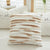 Faux Fur Cushion Cover 45 x 45cm - Plush Striped Cover in Brown, Blue, Beige or Grey — WIMU Kitchen Nairobi