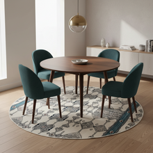Round Outdoor Polypropylene Rug for Patios and Balconies, 160cm or 200cm — WIMU Kitchen Nairobi — Kenya · WIMU Kitchen