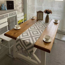 Nordic Geometric Table Runner 35 x 250cm, Stain Resistant — view 2 — Kenya · WIMU Kitchen