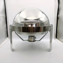 Round Chaffing Dish (Without Window) (view 3) — Kenya · WIMU Kitchen