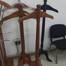 Solid Wood Valet Stand with Hanger Top and Tripod Base — WIMU Kitchen Nairobi — Kenya · WIMU Kitchen