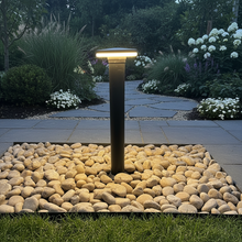 Disc LED Bollard Light 12W Warm White - IP64 Flat-Head Aluminium Bollard LL 22BL-61-06-BK-WW — WIMU Kitchen Nairobi — Kenya · WIMU Kitchen