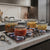 Borosilicate Glass Cooking Pots with Glass Lids, 2.5L to 5.5L — WIMU Kitchen Nairobi