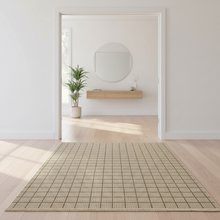 Vedantu Grid Pattern Carpet Rug — Kenya · WIMU Kitchen