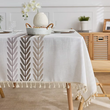 Cotton Linen Table Cloth 1.4 x 2m - Nairobi — view 5 — Kenya · WIMU Kitchen