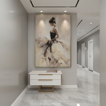 Lady Printed Oil Painting + Frame (80 × 120 × 3.5 cm) — Kenya · WIMU Kitchen