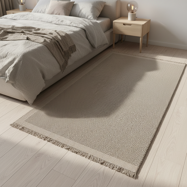 Oriental Weavers Fuwwa Greige Dotted Diamond Framed Rug, 80x150cm to 200x290cm — WIMU Kitchen Nairobi — Kenya · WIMU Kitchen Nairobi