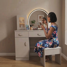 Vanity Dressing Table with Matching Padded Stool — WIMU Kitchen Nairobi — Kenya · WIMU Kitchen
