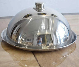 Stainless Dome Plate Cover (view 5) — Kenya · WIMU Kitchen
