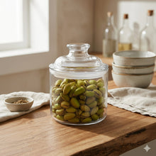 Compact Easy Lock Storage Jar – Clear Acrylic, 10 x 9cm — WIMU Kitchen Nairobi — Kenya · WIMU Kitchen