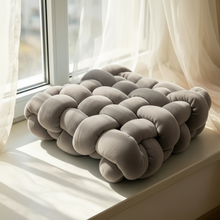 Scandinavian Woven Plush Cushion Pillow – Square Decorative Cushion — WIMU Kitchen Nairobi — Kenya · WIMU Kitchen