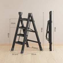 4 Step Foldable Ladder 100cm, Rust-Proof Alloy — view 4 — Kenya · WIMU Kitchen