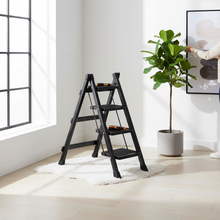 4 Step Foldable Ladder 100cm, Rust-Proof Alloy — view 2 — Kenya · WIMU Kitchen