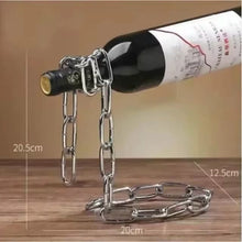 Suspension Chain Wine Bottle Rack (view 2) — Kenya · WIMU Kitchen