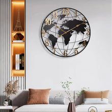 World Map Quartz Wall Clock — Kenya · WIMU Kitchen