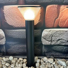 Black Cone-Shaped Garden Bollard Light 380mm with Frosted Shade - IP65 Die-Cast LL 7362-65-BK — WIMU Kitchen Nairobi — Kenya · WIMU Kitchen