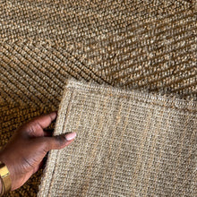 Timeless Woven Diamond Chevron Runner, Beige & Brown — view 3 — Kenya · WIMU Kitchen
