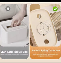 Refill in Seconds: Striped Serviette Holder with Spring Lift — Kenya · WIMU Kitchen