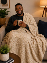 Textured Fleece Blanket – Soft Plush 200×230cm Throw (6 Colours) — WIMU Kitchen Nairobi — Kenya · WIMU Kitchen