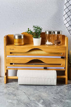 Wall Mounted Bamboo Kitchen Organiser — WIMU Kitchen Nairobi — Kenya · WIMU Kitchen