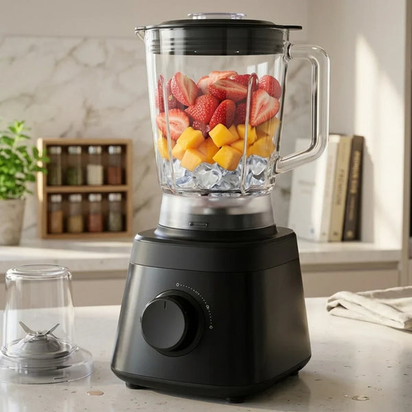 Philips Daily Collection Blender 550W - 2L Plastic Jar, 2 Speeds + Pulse, ProBlend Technology with 4-Blade Mill — WIMU Kitchen Nairobi — Kenya · WIMU Kitchen Nairobi